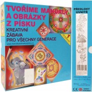 Maľovanie z piesku SADA DRACI