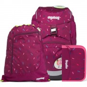Školský batoh Ergobag prime Violet confetti SET a doprava zdarma