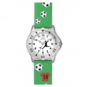 Náramkové hodinky JVD Basic zelené Futbal