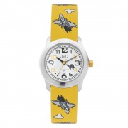 Náramkové hodinky JVD žlté Letecká technika