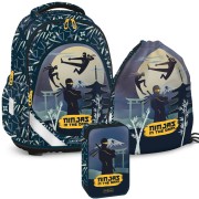 Batoh do školy Ars Una Ninjas in the dark, 3dielny set