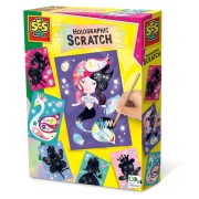 Holografický škrabací obrázok - víly