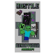 Plážová osuška Minecraft Hostile Behaviour