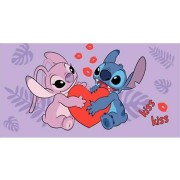 Detská osuška Lilo a Stitch Kiss 70x140cm