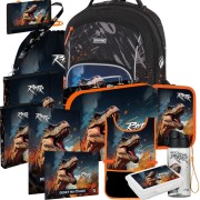 Školský batoh OXYGO Dino Raptor – 13-dielny set