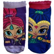 Ponožky Shimmer and Shine krátke 2pack