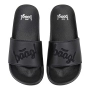 Šľapky BAAGL Logo Black veľ. 41