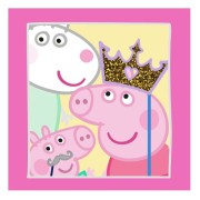 Magický uteráček Peppa Pig Pink