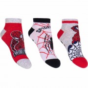 Chlapčenské ponožky Spiderman red 3pack
