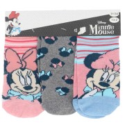 Dievčenské ponožky Minnie Mouse 3pack