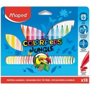 Detské fixky Maped Color'Peps Jungle 18 farieb