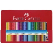 Pastelky Faber-Castell Grip 2001 plechová krabička 36 farieb