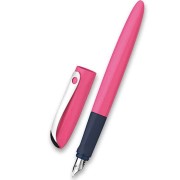 Pero pre prváka Schneider Wavy s trojhranným úchopom ružové