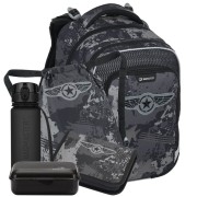 Školský ruksak Bagmaster LUMI 24 B velký set, pršiplášť a doprava zadarmo