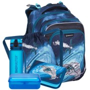 Školský ruksak Bagmaster LUMI 24 D velký set, pršiplášť a doprava zadarmo
