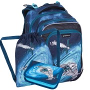 Školská taška pre prváka Bagmaster LUMI 24 D malý set, desiatový box a doprava zadarmo