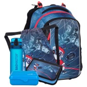 Školský ruksak Bagmaster VEGA 24 A veľký set, pršiplášť a doprava zadarmo