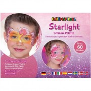 Make-up paleta s inštrukciami Starlight