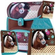 Školská anatomická aktovka Stil Sweet Horse - 3dielny set + doprava a denníček ZADARMO