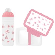 SET Mašla Zdravá desiata + zdravá fľaša 0,7l + krytka