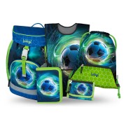 BAAGL SET 5 Airy Futbal Lopta: batoh, peračník, sáčok, zástera, peňaženka
