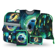 BAAGL SET 5 Zippy Futbal Hráč: aktovka, peračník, sáčok, zástera, peňaženka