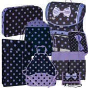 Školská aktovka Stil Smile Cute Bow – 9-dielny set
