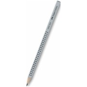 Grafitová ceruzka Faber-Castell Grip 2001 tvrdosť B strieborná