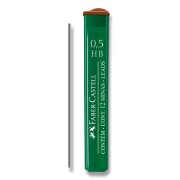 Grafitové tuhy Faber-Castell Mine Polymer, 0,5 mm – tvrdosť HB