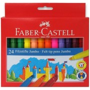 Detské fixky Faber-Castell Jumbo 24 farieb